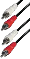 Transmedia RCA Stereo Kabel 2,5m