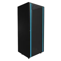 Extralink Floor Cabinet 42U, 800x800, Black