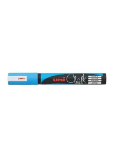 Marker Uni pwe-5m chalk_kreda svijetlo plavi