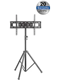 Transmedia portable tripod stand for flat screens up to 178cm