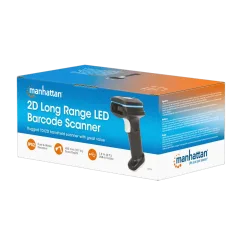 Manhattan 2D Long Range LED Barcode Scanner
