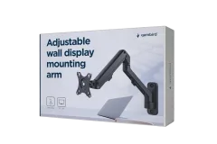 Gembird Adjustable wall display mounting arm, up to 27”, 7 kg