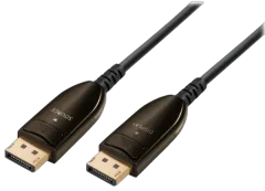Transmedia Active Optical DisplayPort 1.4 cable, 50m
