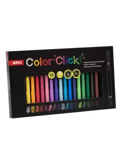 Set klik kemijskih olovaka Apli u 18 boja 20642