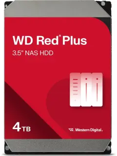 WD Red Plus 4TB, 3,5", 128MB, 5400 rpm NAS