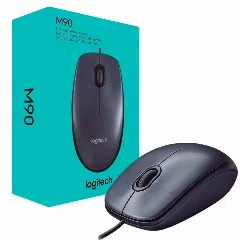 Logitech M90 mouse black, USB