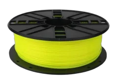 Gembird PLA filament for 3D printer, Fluorescent Yellow, 1.75 mm, 1 kg