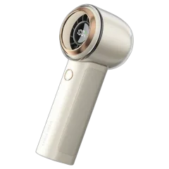 Vention USB 5V Speed (1-100) Adjustable Handheld High-Speed Fan Beige LED Display Type