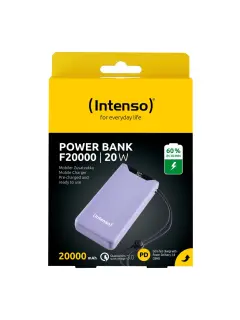 Power Bank Intenso #7332053, F20000, 20000 mAh, ljubičasti