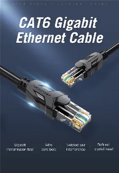 Vention Cat.6 UTP Patch Cable 1M Gray