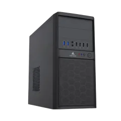 NaviaTec 6812-2U34U2 mATX Mid Tower PC Case 2x USB3.0, 4x USB 2.0, No PSU