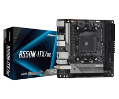Asrock AMD AM4 B550M-ITX AC