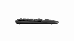 Logitech Wave Keys Wireless, Graphite, HR