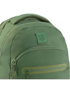 Ruksak školski Miquelrius 3 odjeljka Raw zeleni 25L MR19866