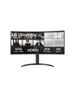 LG 34WR55QK 34'' WQHD, 100Hz, 2x HDMI, DP, USB-C
