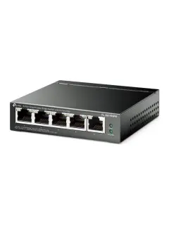 TP-Link TL-SG105PE, PoE 5-port GbE switch, metalno
