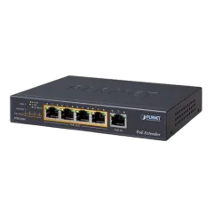 Planet 1-Port Ultra PoE to 4-Port 802.3af at Gigabit PoE Extender