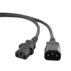 Gembird Power cord (C13 to C14), 3m VDE