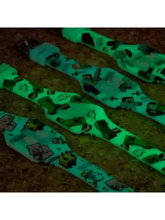 Silikonski digitalni sat Puckator Minecraft Glow in the Dark sortirano 12/1 WATC24