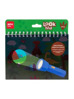 Set Apli slikovnica + svjetiljka dinosauri +3 19204