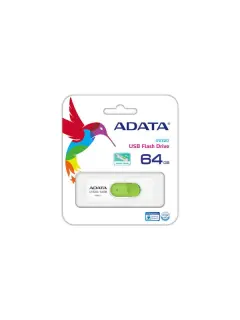 ADATA UV320, 64GB, USB3.2 bijelo-zeleni