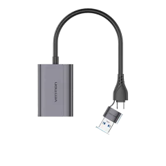 Vention USB-C USB-A to HDMI Adapter 0.15M