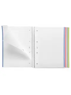 Kolegij blok Miquelrius A4 70g 140L spiralni crte Extra rigid cardboard lifestyle rider purple MR4256