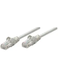 Intellinet Cat6, CCA, U/UTP, PVC, RJ45, 3m, sivi
