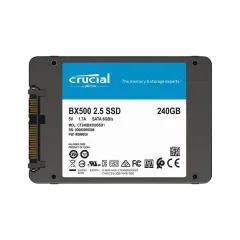 Crucial 240 GB 2,5" SSD, BX500 SATA