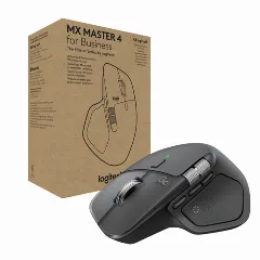 Logitech MX Master 4 for Business Wireless Mouse, Black
