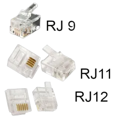Transmedia RJ12 Plug Western 6 6 plug