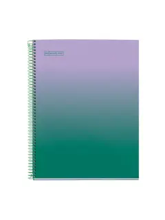 Kolegij blok Miquelrius A4 90g 80L spiralni kocke Gradient Lavender & Green MR4444
