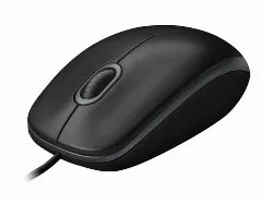 Logitech B100 žičani optički miš, crna