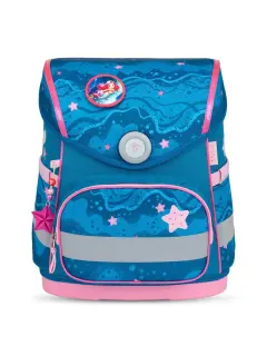 Torba školska Belmil compact with patches mermaid 405-41/AG/B/3