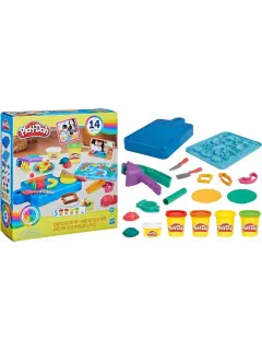 Masa za modeliranje Hasbro Play-doh početni set little chef F69045L0