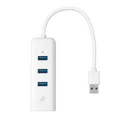 TP-Link USB 3.0 3-Port Hub Gigabit Ethernet Adapter 2 in 1 USB Adapter