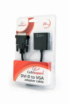 Gembird DVI-D to VGA adapter cable, black