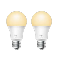 TP-Link Tapo L510E Smart Wi-Fi Light Bulb, Dimmable, 2-Pack