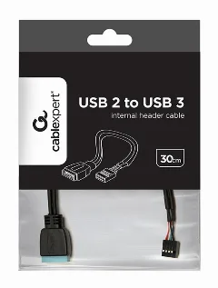 Gembird USB 2 to USB 3 internal header cable