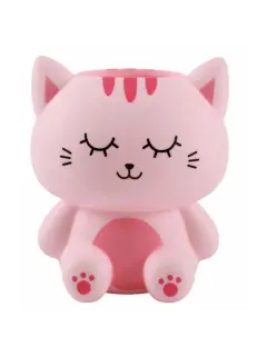 Čaša za olovke iTotal Cat roza XL3034F