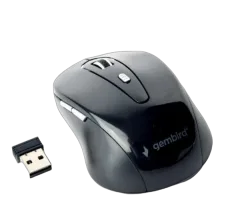 Gembird 6-button Wireless optical mouse, black