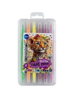 Flomasteri Centrum obostrani 12 boja Art u PVC kutiji 12/1 81322
