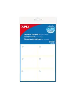 Naljepnica Apli 34x53mm bijela za hladnjak i ručni ispis 10L 12058