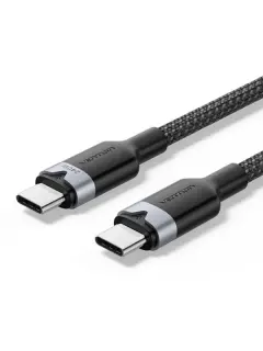 Vention USB 2.0 Type-C Male to Type-C Male 5A Cable Aluminum Alloy Type, 2m