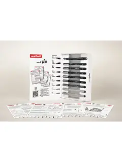 Marker Uni pin gift set Urban sketching + tehnička ol M5-228 u kutiji 8/1
