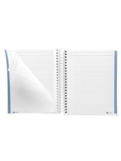 Kolegij blok Miquelrius A6 90g 100L spiralni crte Messages rigid cardboard capri MR4276