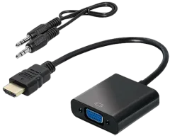 Transmedia HDMI signal to VGA video signal converter