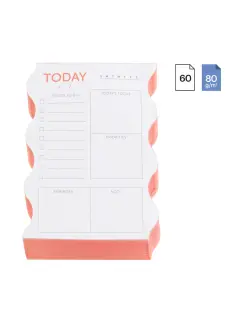 Blok za bilješke Miquelrius 95x133 mm Hidden Forest 60L 80g/m2 To do list MR7775