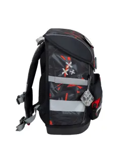 Torba školska Belmil compact with patches ninja 405-41/AG/B/4