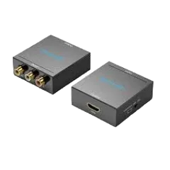 Vention HDMI to RCA Converter Black Metal Type